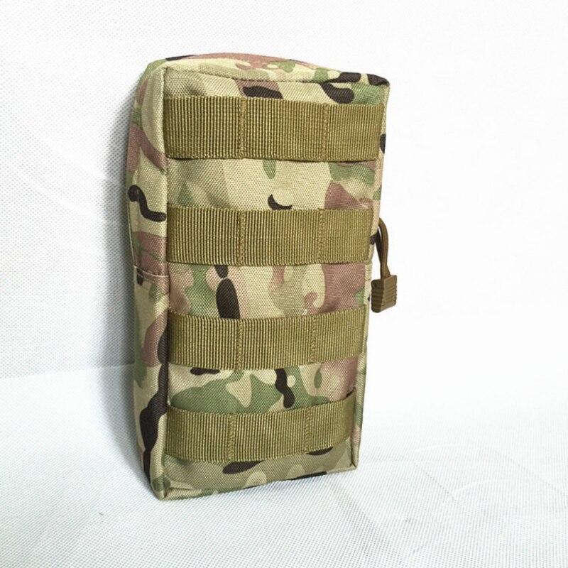 Men Tactics Molle Pouch Nylon Belt 600D Waist Pack Bag Combat Vest Gadget Hunting Pouch Camping Bags Outdoor Equipment