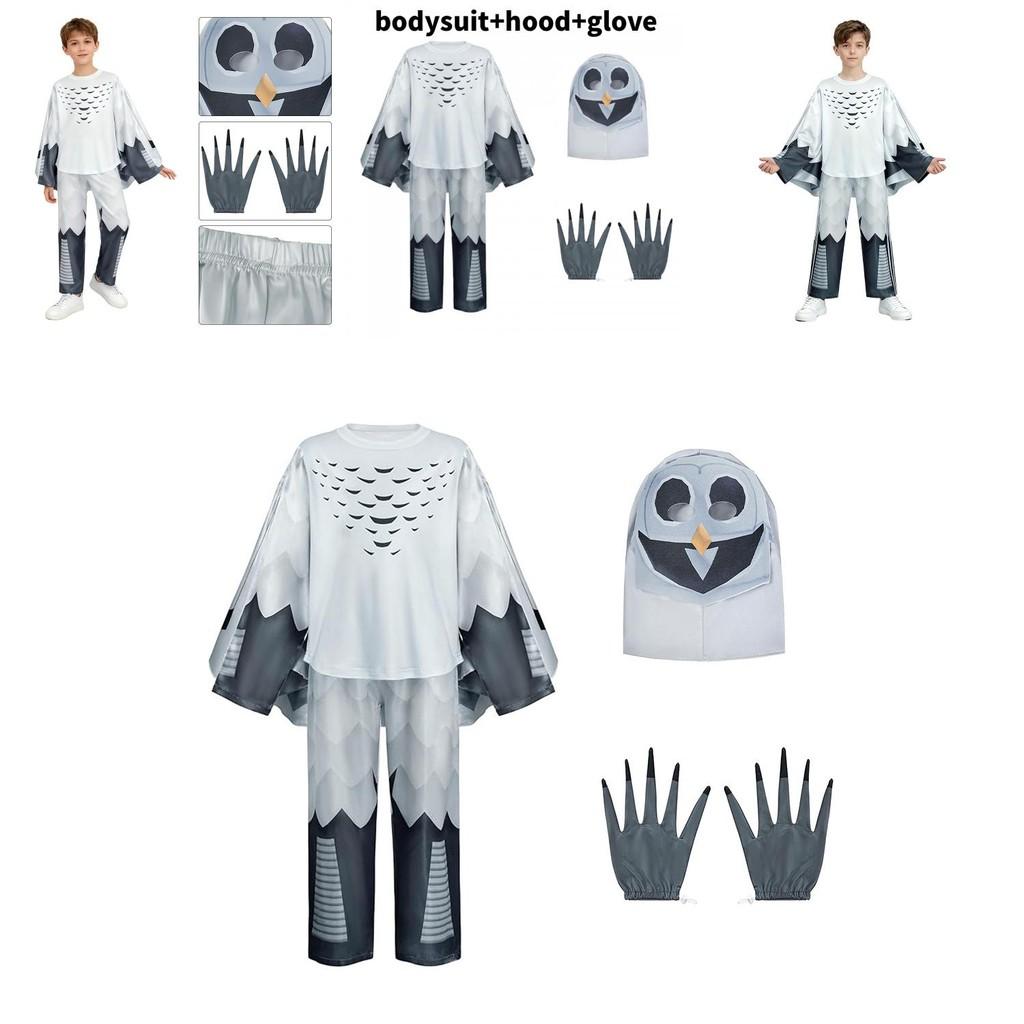 99 Nights In The Forest Owl Animal Costume For Kids And Teens With Polyester Fabric