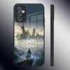 Чехол для телефона H-Hogwartss Legacy для Samsung S26 S24 Ultra S23 S22 S21 Fe S25 Plus A54 A34 A24 A53 A13 A16 Стеклянная крышка