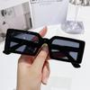 New Small Rectangle Frame Sunglasses Women'S Fashion Jelly Color Sun Glasses Summer Travel Eyewear Uv400
