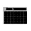 Erasable Monthly Calendar Memo Message Note Soft Magnetic Fridge Calendar  Kitchen
