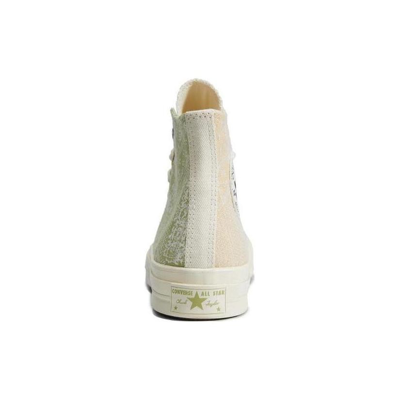 Converse Chuck Taylor All Star 70 Hi Bandana Vitality Зеленые кроссовки унисекс Egret Open-Sesame A04496C