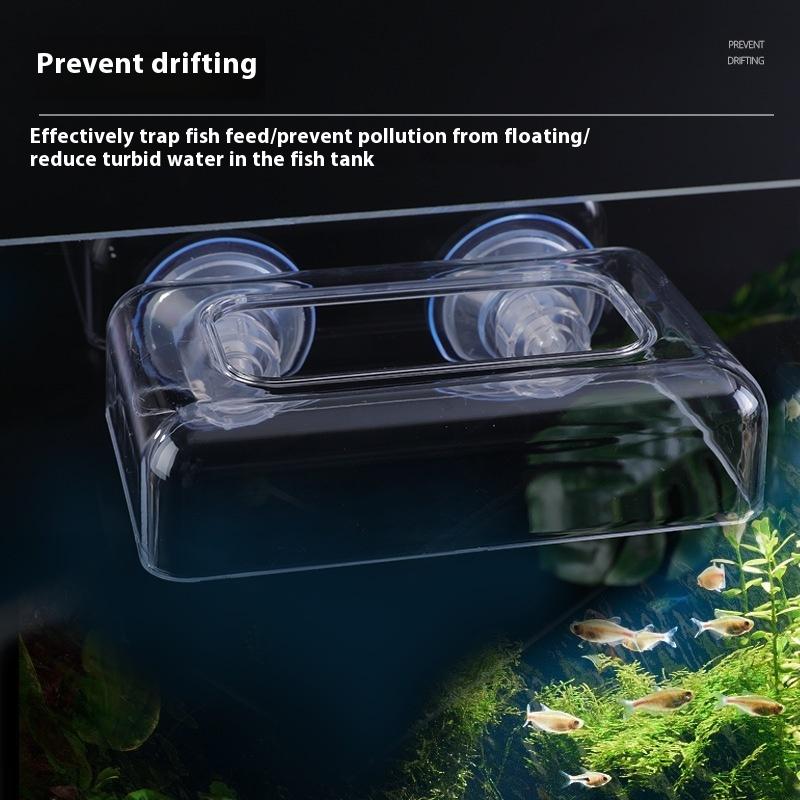 Кормушка для аквариума с мощными присосками, кормушка для аквариума, кольцо для корма для аквариума, станция для аквариума, плавающий лоток для корма