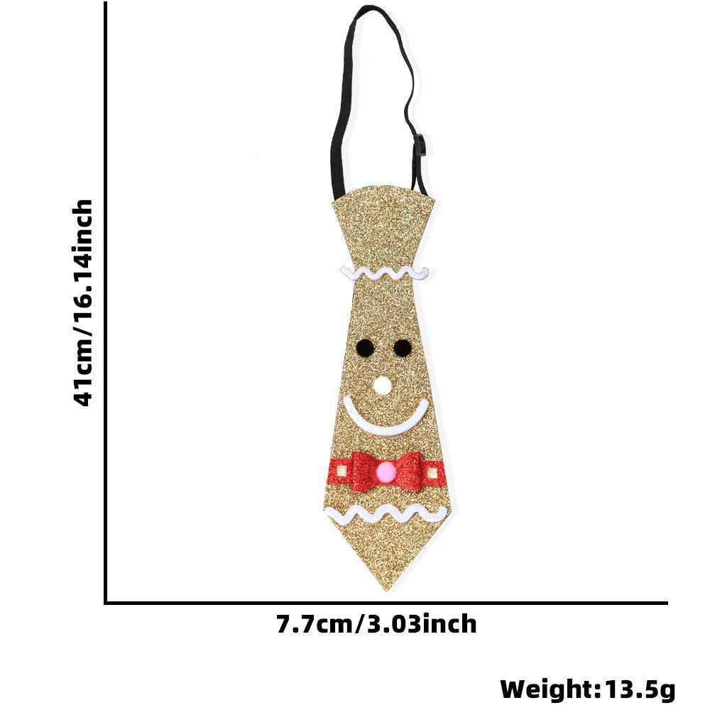 Фетровые Рождественские Украшения-Галстуки - Снеговик, Олень, Декор Рождественской Елки