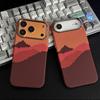 Чехол iPhone 17 Pro Max Kevlar Magnetic Sunset Moonrise с полным покрытием, ощущение кожи