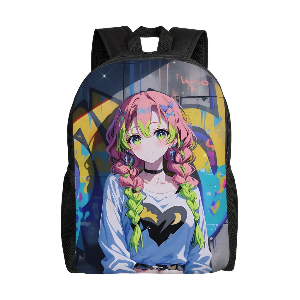 Рюкзак Клинок рассекающий демонов ita-сумка сьонэн манга mochila Модный Школьный Ретро Моющийся Rucksack