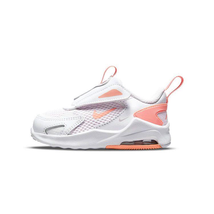 Nike Кроссовки Air Max Bolt из синтетической кожи, низкие, для малышей, белые с розовым, для младенцев и малышей CW1629-501