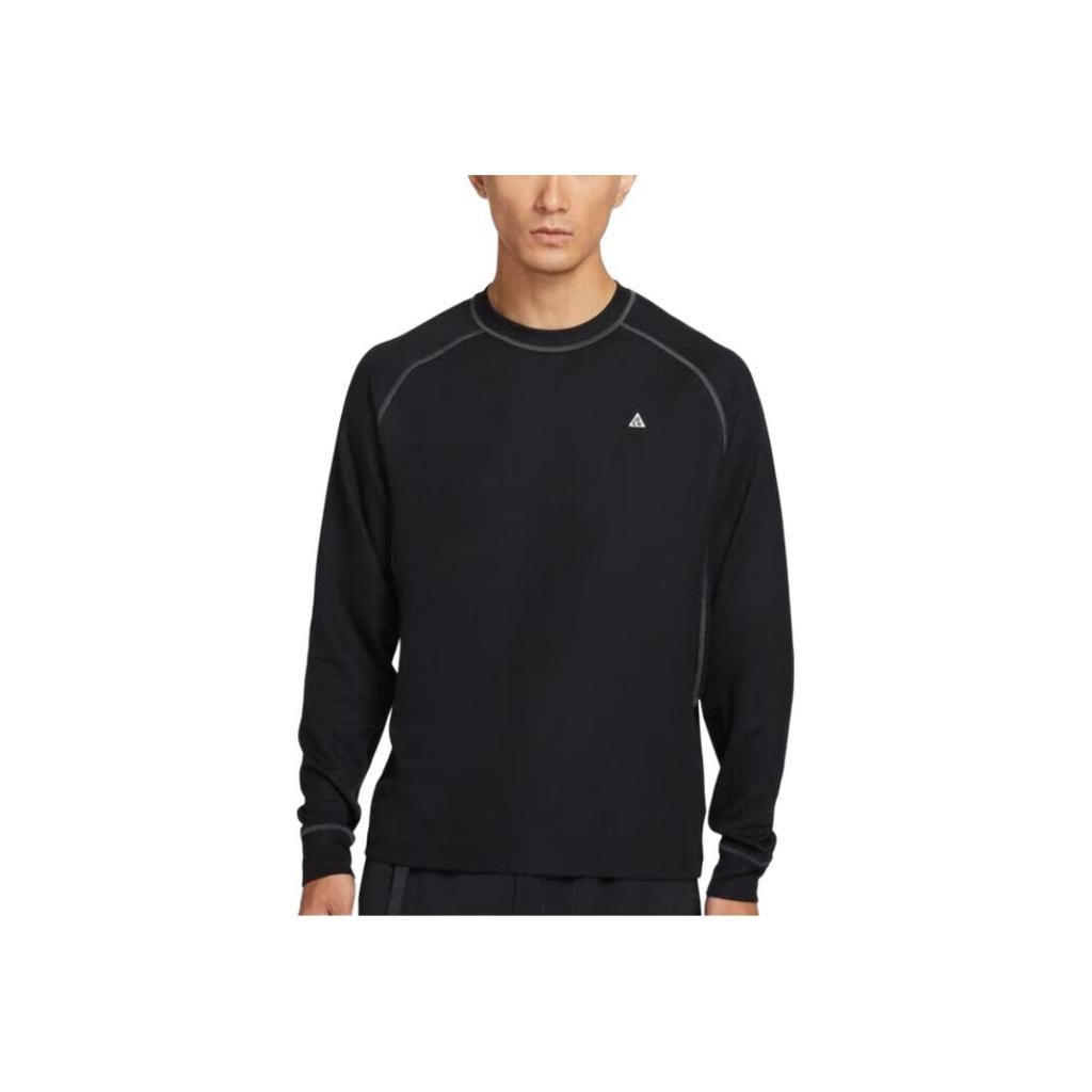 Nike Серия ACG DFADV Chinati LS BSLY Логотип Спортивная футболка с круглым вырезом и длинным рукавом Мужские топы HV0586-010