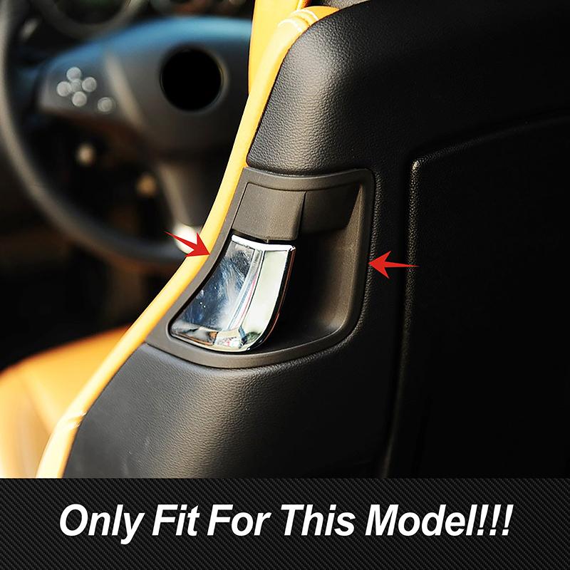 For Mercedes Benz C E Class Coupe C204 W207 2009-2016 Car Front Seat Backrest Lock Switch Cover Handle Trim Interior Accessories