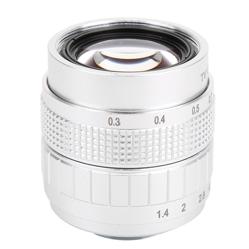 50мм F1.4 Объектив C Mount, используемый с адаптером для Беззеркальной камеры