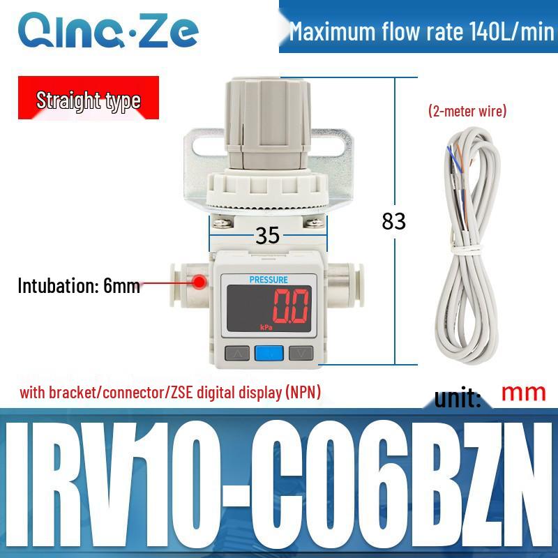 IRV Vacuum C06: Negative Pressure C08 Valve, LC10 Regulating Valve, 20 Limit Valve, BG Pressure Stabilizer
