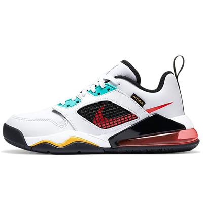 Mars 270 Low Кожа Удобные Универсальные Нескользящие Амортизирующие Низкие Баскетбольные Кроссовки Детские кроссовки Белый Зеленый Оранжевый DB5920-181