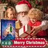 Christmas Advent Calendar Contains 24 Gifts, Christmas Cute 2D Figures Doll Advent Calendar, Christmas Countdown Calendar With Surprise Toys