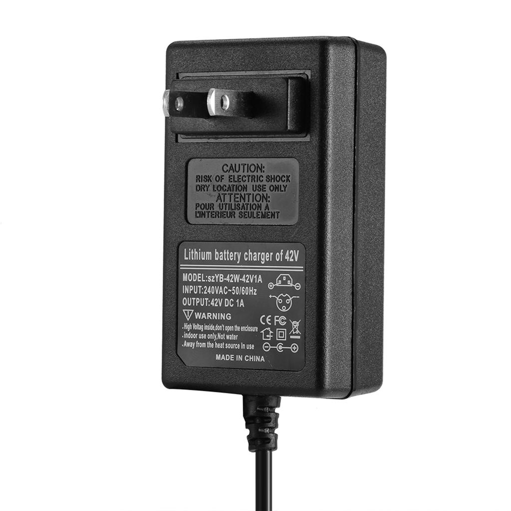 42V1A Power Supply Battery Charger Adapter For Smart Balance Car Scooter