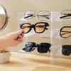 2Pcs Transparent Eyeglasses Display Stand Space Saving Glasses Shelf Sunglasses Show Rack  Desktop