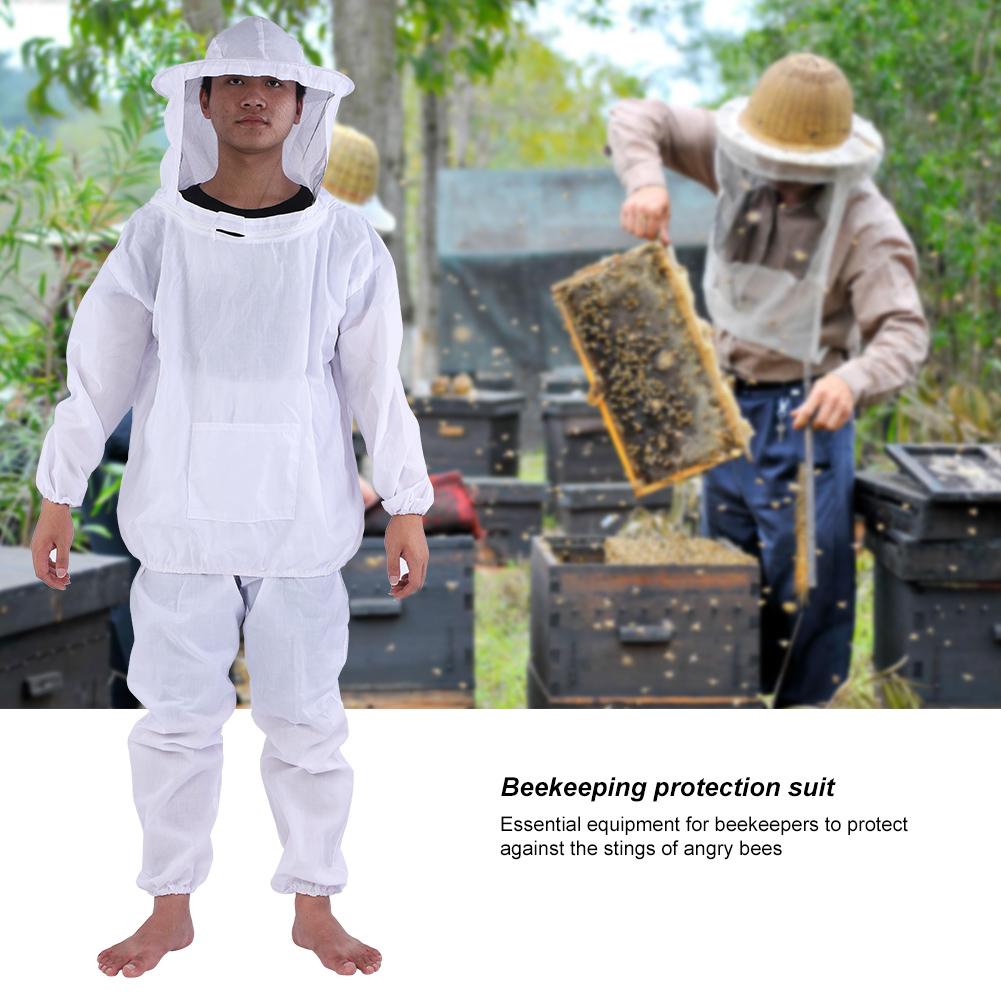 Professional Beekeeper ive Suit Beekeeping Equipment Hooded Jacket Pants