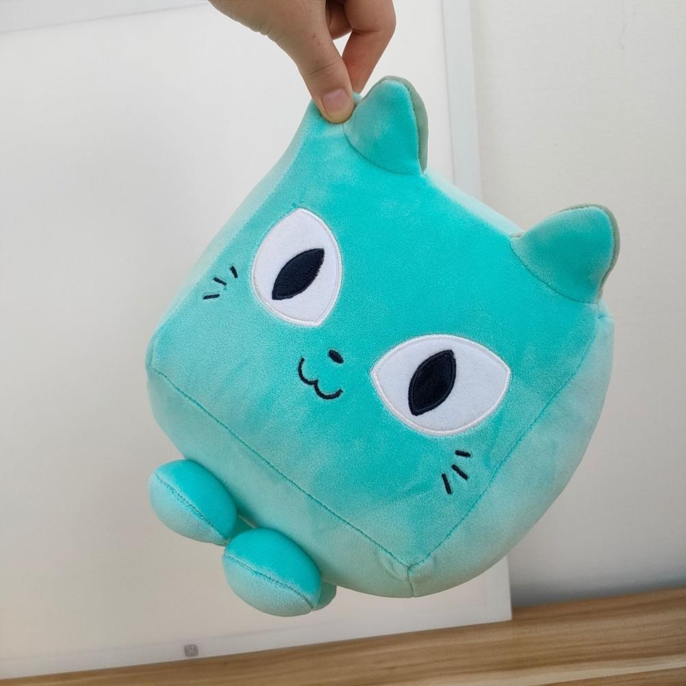 Cat Plush Toy Stuffed Animal Throw Pillow Games Figure Cute Cat Soft Toy for Kids Gift Room Decor