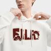 Fila CNY Модный Персонализированный Трендовый Минималистичный Классический Вышитый Логотип Паттерн Ретро Спортивный Повседневный Универсальный Удобный Худи F11U619203FWT