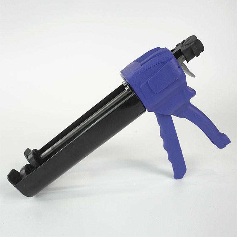 DM 400ML 1:1 Manual Caulking Gun Two Component Cartridge Manual Push Type Glue Gun