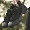 Non-Slip Man Outdoor Footwear Suede Leather Sneakers Leisure Walk Hiking Shoes Men's Lace Up Shoes Walking Casual Shoes