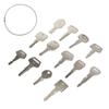 Artudatech 13pcs Forklift Construction Vehicle Heavy Equipment Construction Ignition Key Set