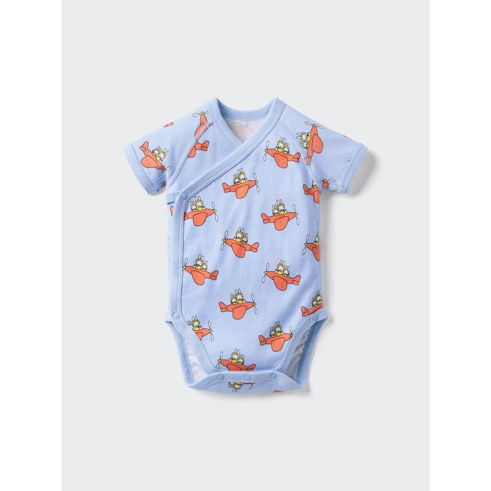 Uniqlo Bn Picture Book Bodysuit Short Sleeve B 60cm