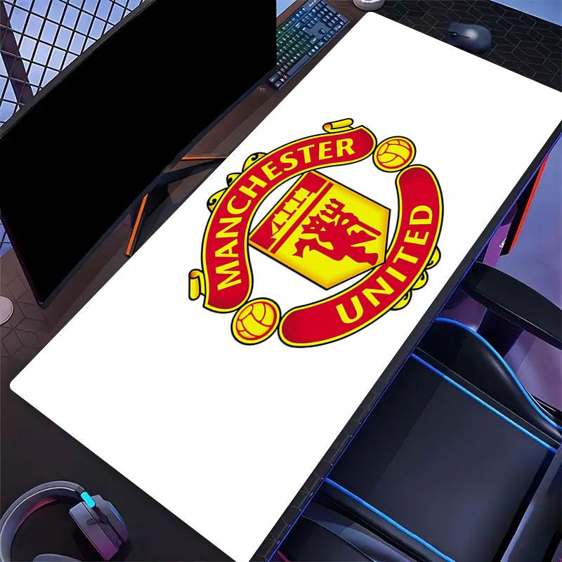 Red Devils Mouse Pad, Large Gaming Desk Mat, Non-slip XXL Mousepad for Laptop & Tablet, Mini PC Playmat with Stitched Edges