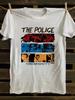 Hip Hop Y2K Футболки THE POLICE Ретро Графический Принт Футболка с коротким рукавом Круглый вырез Повседневный Топ Яркий Дизайн с цветовыми блоками Машина