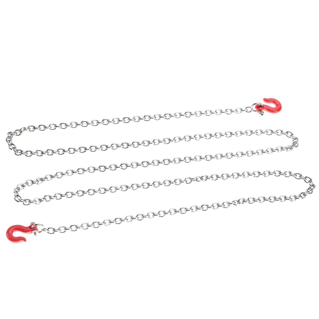 U Shaped Rescue Tow Hook Trailer Chain Assemble Parts for RC Climbing Crawler Car