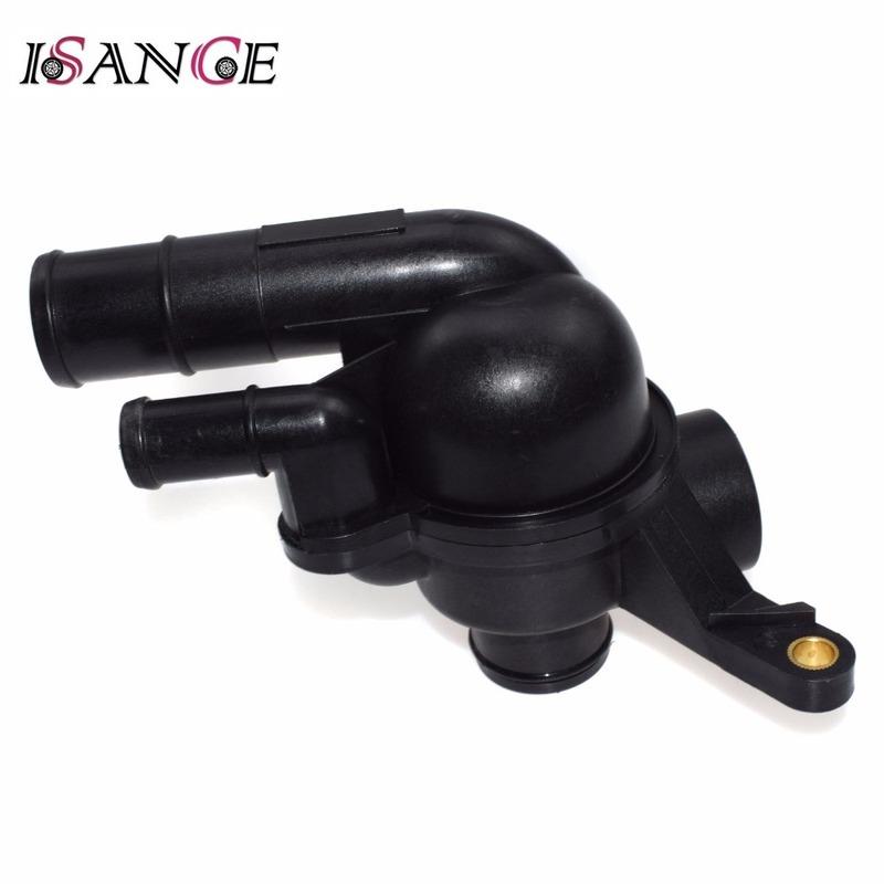 ISANCE Car Engine Coolant Thermostat & Housing PEM101050 / PEH101050 For MG MG ZS ZT ZT-T Rover 45 75 800 2.0 2.5 1999-2005