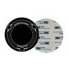 1/10pcs Round laser-engraved magnetic back cover for phone, magnetic adhesive sheet for smartphone and tablet, heat dissipation accessory