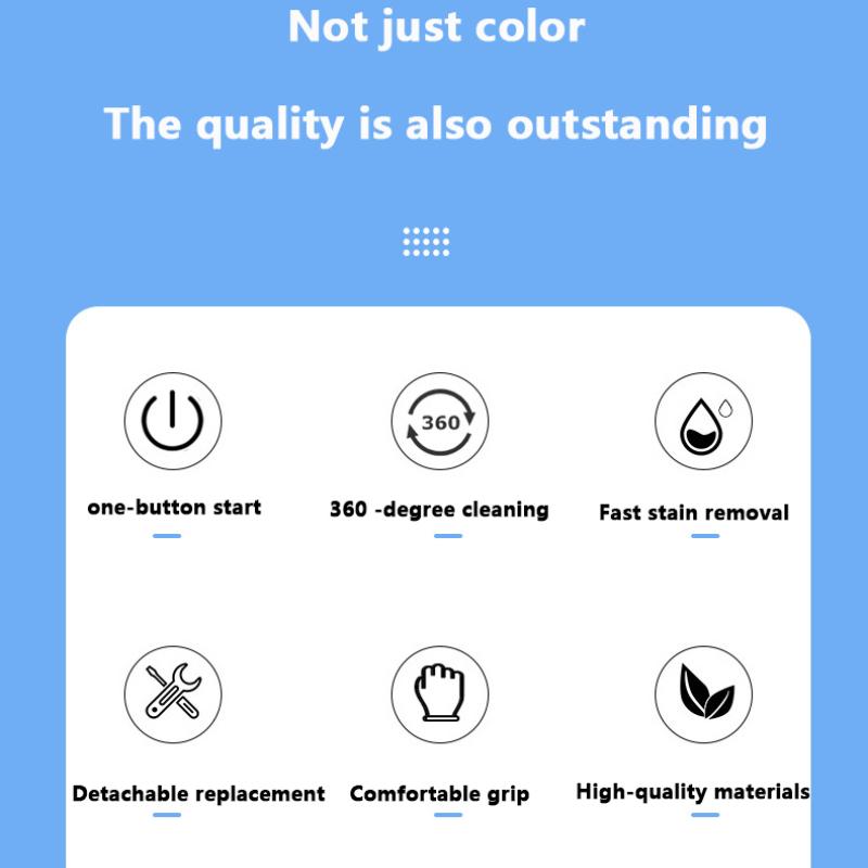 Электрическая щетка для чистки, автоматическая беспроводная щетка для мытья посуды, перезаряжаемая от USB, кухня