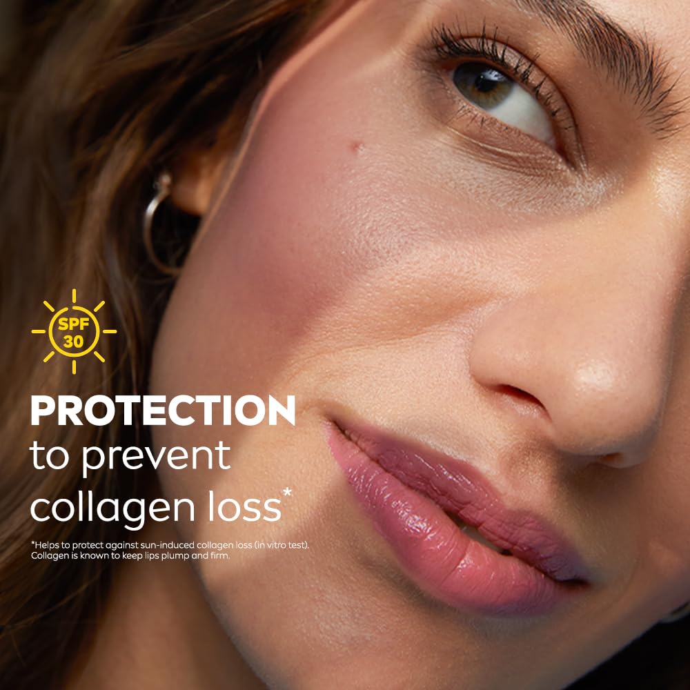 Nivea Lip And Cheek Balm Rose Tint With SPF 30 For Glossy Hydration 4.8g | Moisturizing Balm For All Skin Types, 1 Pack