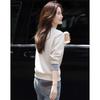 Demana Cloud Cotton Color-Block Cuff Sweatshirt