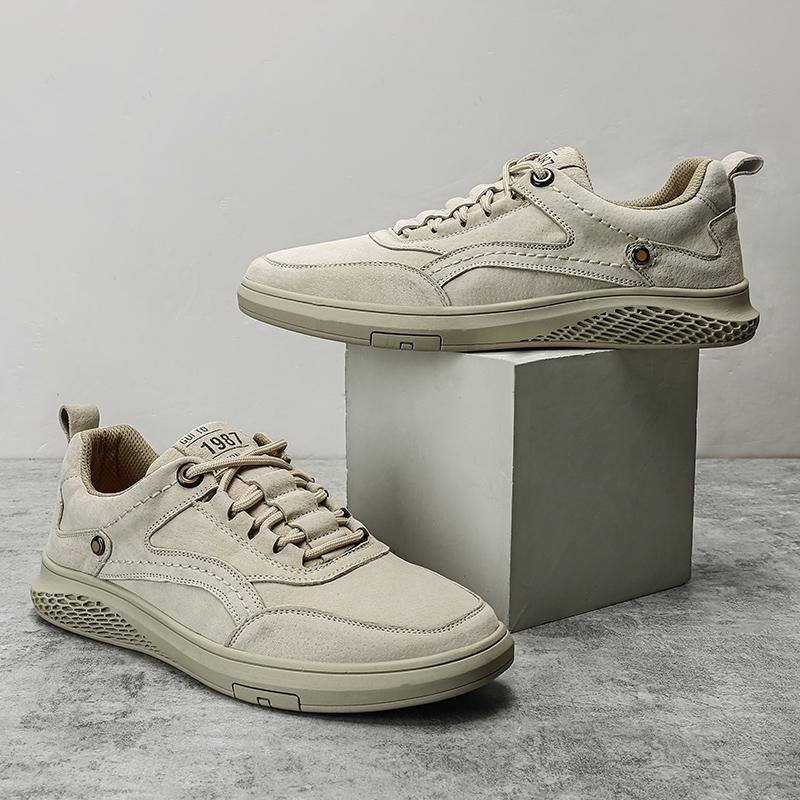 Мужская обувь из натуральной кожи в британском стиле, трендовая удобная повседневная обувь, уличные мужские кроссовки, мокасины, мужская обувь на плоской подошве