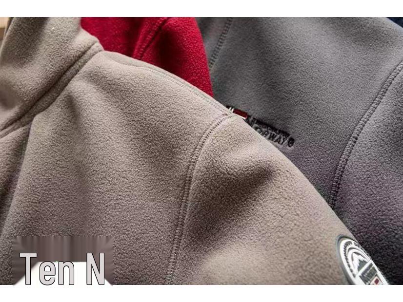 Готов к Норвегии: Куртка-флис большого размера на осень/зиму для защиты от холода на открытом воздухе