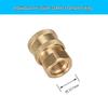 360° Rotating Stainless Steel Spray Head Water Gun with Lotus Nozzle for Joint Cleaning