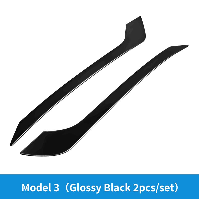 Car Upgrade Stainless Steel Rear Fog Light Protector Cover Trim For Tesla Model 3 Accessories Exterior Chrome