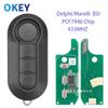 Окей Пульт-смарт-ключ для автомобиля Marelli/Delphi RX2TRF198 PCF7946 433 МГц Для Fiat 500L Ducato Citroen Jumper Peugeot Boxer 2008-2015