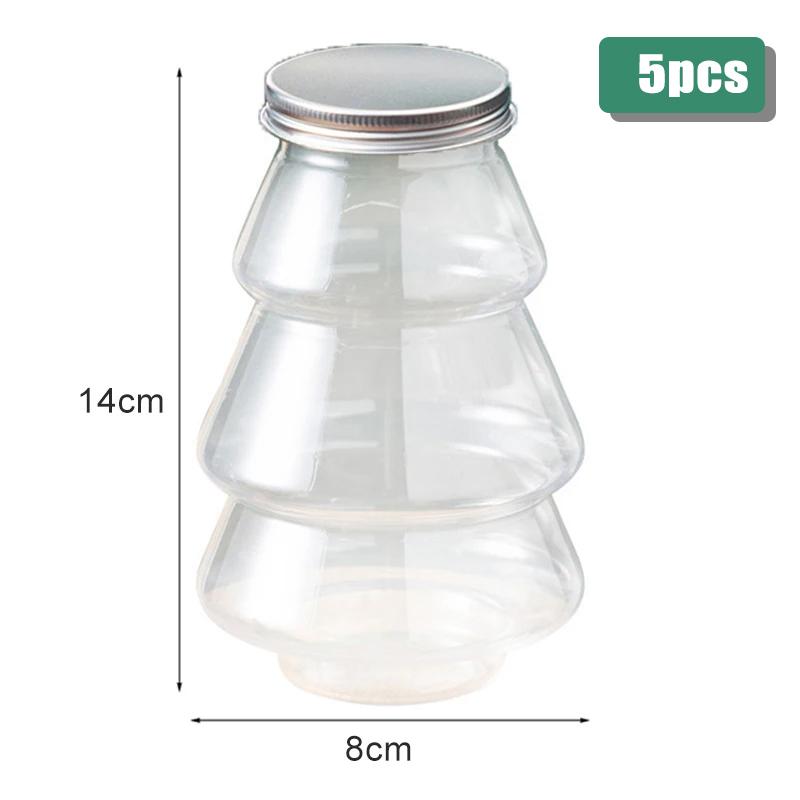 Рождественская елка Сладкая банка Детский подарок DIY Подарок Конфеты Печенье Закуска Шоколад Упаковка Новогоднее украшение Коробки