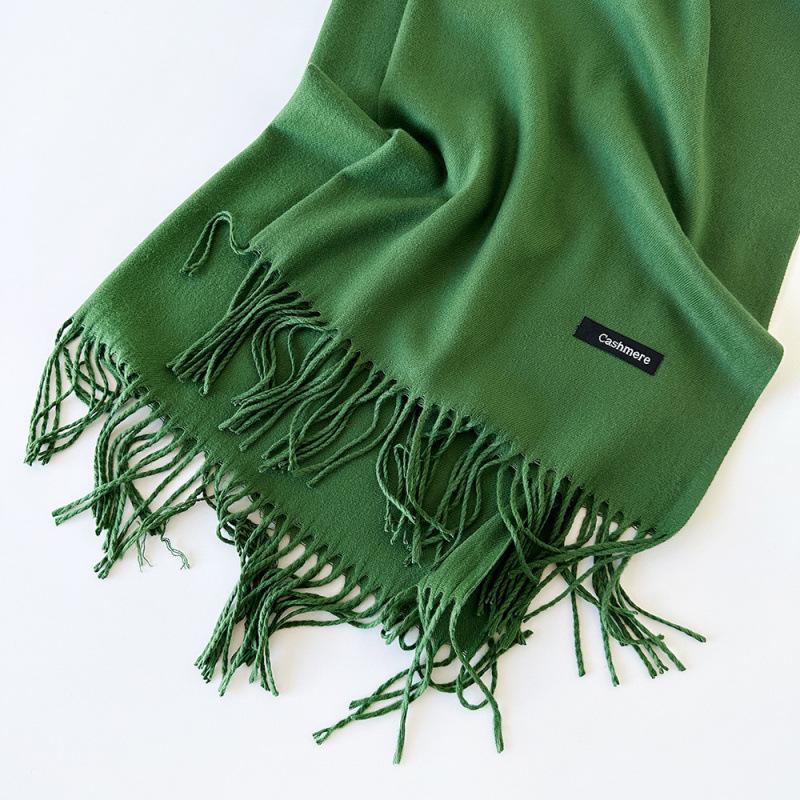 Wholesale autumn and winter warm scarf cashmere solid color gift scarf shawl new imitation cashmere scarf women
