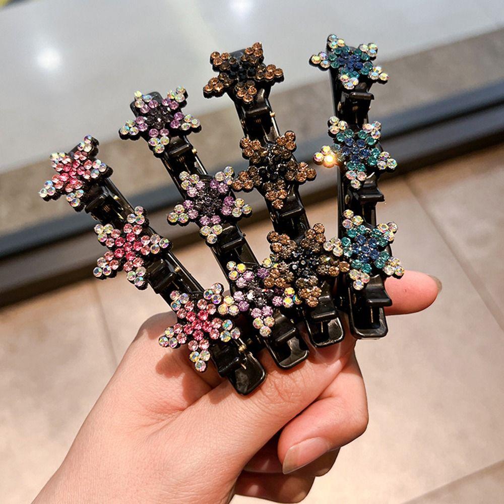 Clip Headdress Headwear For Girl Braided Hair Clip Hair Accessories Hair Barrettes Kid Hairpin