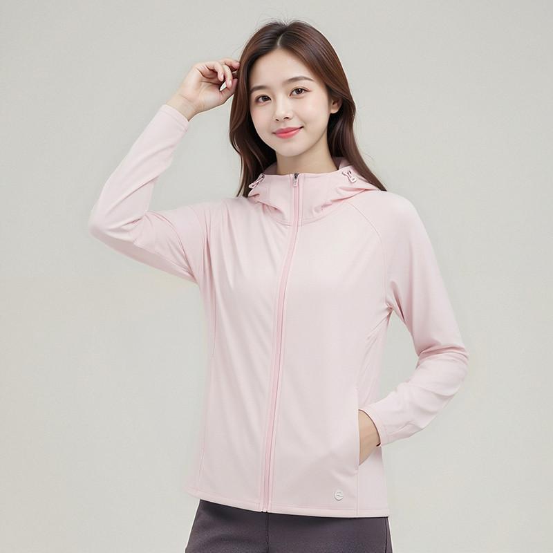 Li-Ning Легкий дышащий костюм для спорта и отдыха с защитой от солнца, быстросохнущий. Женские костюмы A78-7+V278-1
