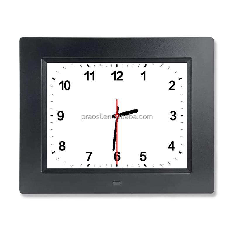 Big Screen 8 Inch WiFi Digital Calendar Dementia Desktop Clock Support 20 Alarms and Medicine Reminder