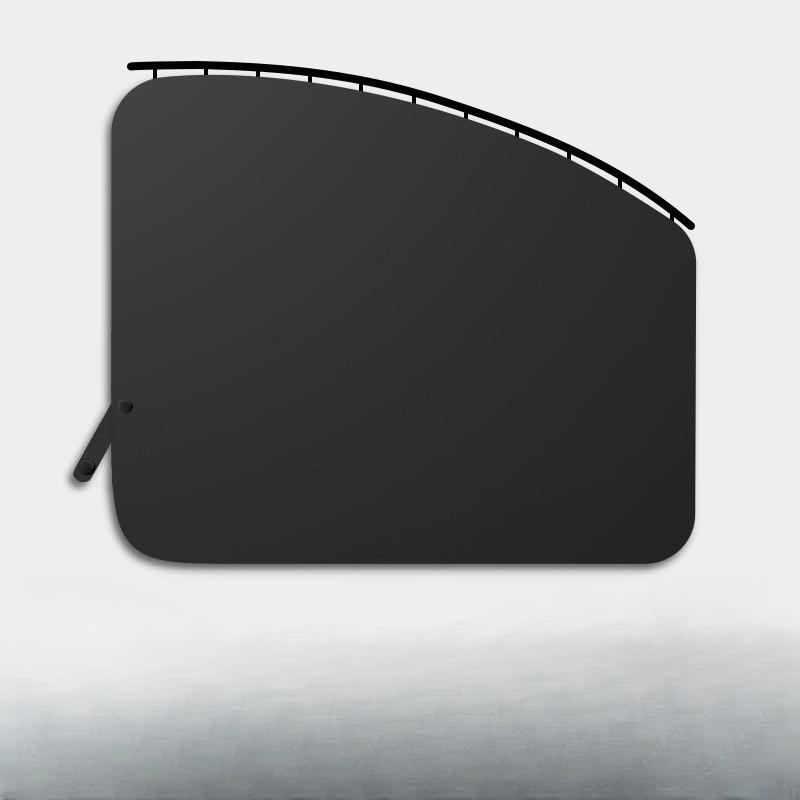 Автомобильная шторка от солнца, трековый тип, защита от солнца, теплоизоляция, блок, автомобильная задняя боковая шторка, автомобильная шторка для конфиденциальности салона