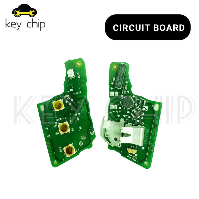 48chip  5G6959752Q 48chip For VW MBQ Golf Tiguan Narrow Key Blade Housing Cover 3 Buttons Car Remote Control Key Shell Folding
