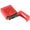 Защитный противоударный чехол для 2,5-дюймового HDD SSD, коробка для хранения, антистатическая этикетка, корпус, красный (Не включая жесткий диск)