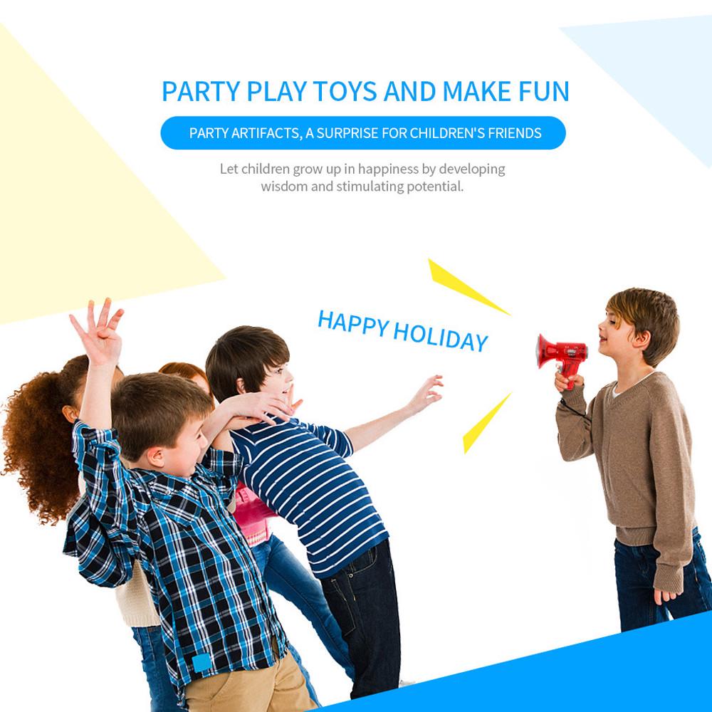 3 Different Voices Funny Multi Voice Changer Amplifier Fun Toy Speaker Kids Gift