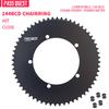 144BCD Fixed Gear фикс Круглая звезда для фиксированной передачи трекового велосипеда 46T-66T Зубьев 144 bcd специальная звезда для односкоростной передачи Звезда