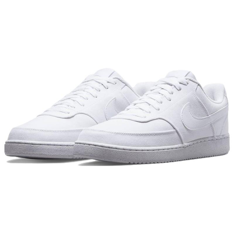 Nike Court Vision Low Canvas Next Nature 'Triple White'  DJ6260-100